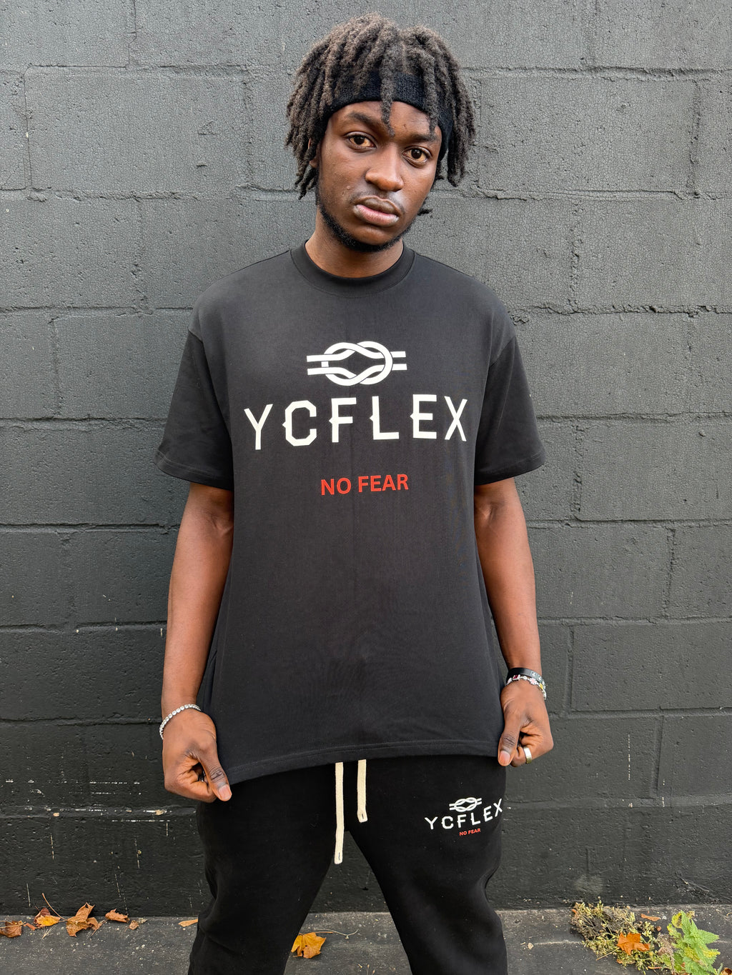 YCFLEX HEAVYWEIGHT NO FEAR T-SHIRT UNISEX