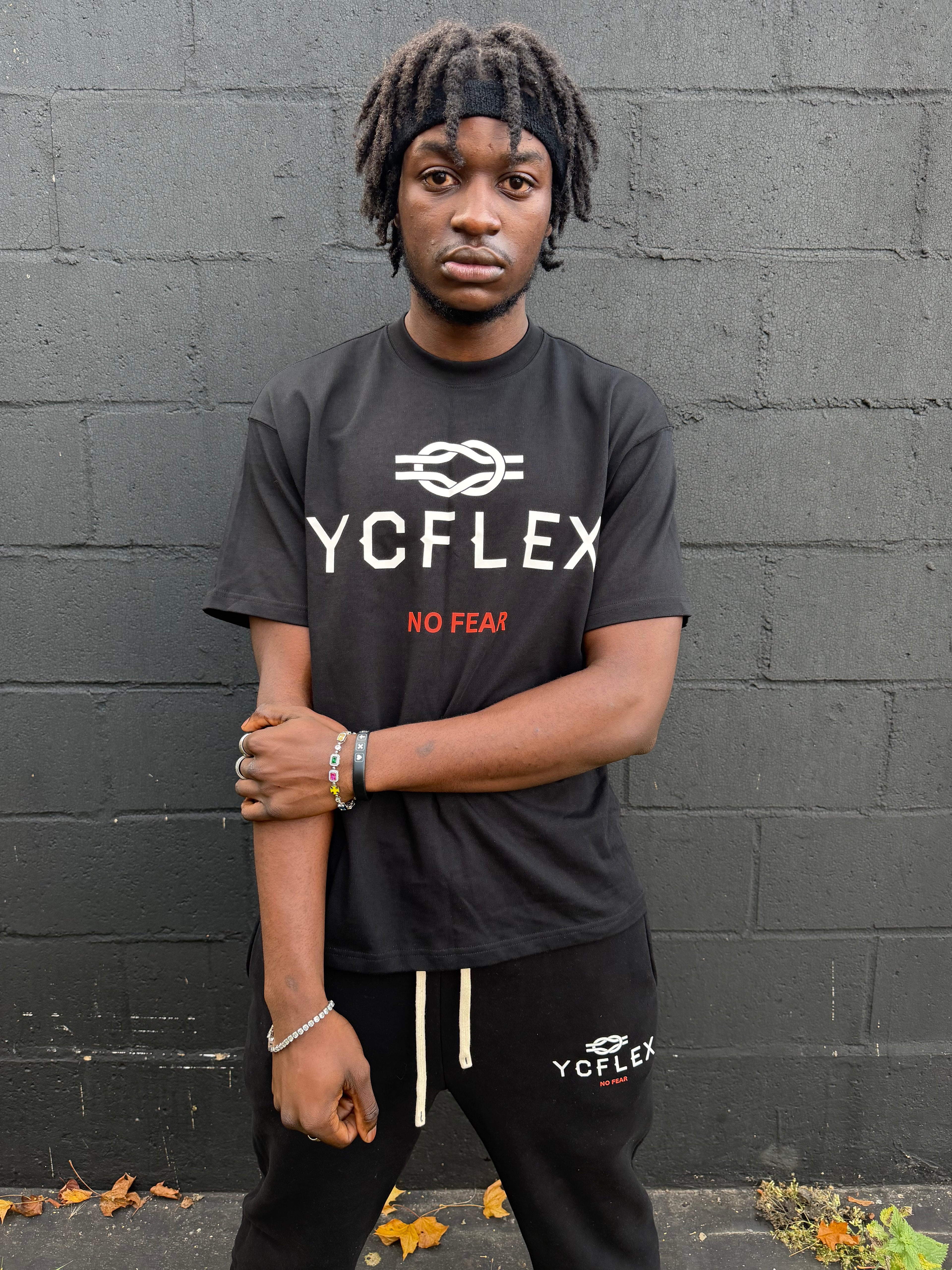 YCFLEX HEAVYWEIGHT NO FEAR T-SHIRT UNISEX