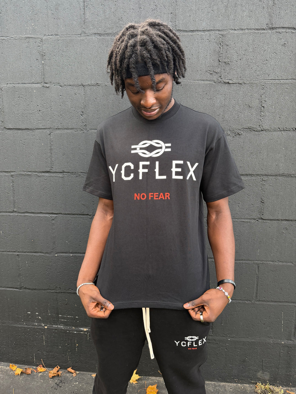 YCFLEX HEAVYWEIGHT NO FEAR T-SHIRT UNISEX