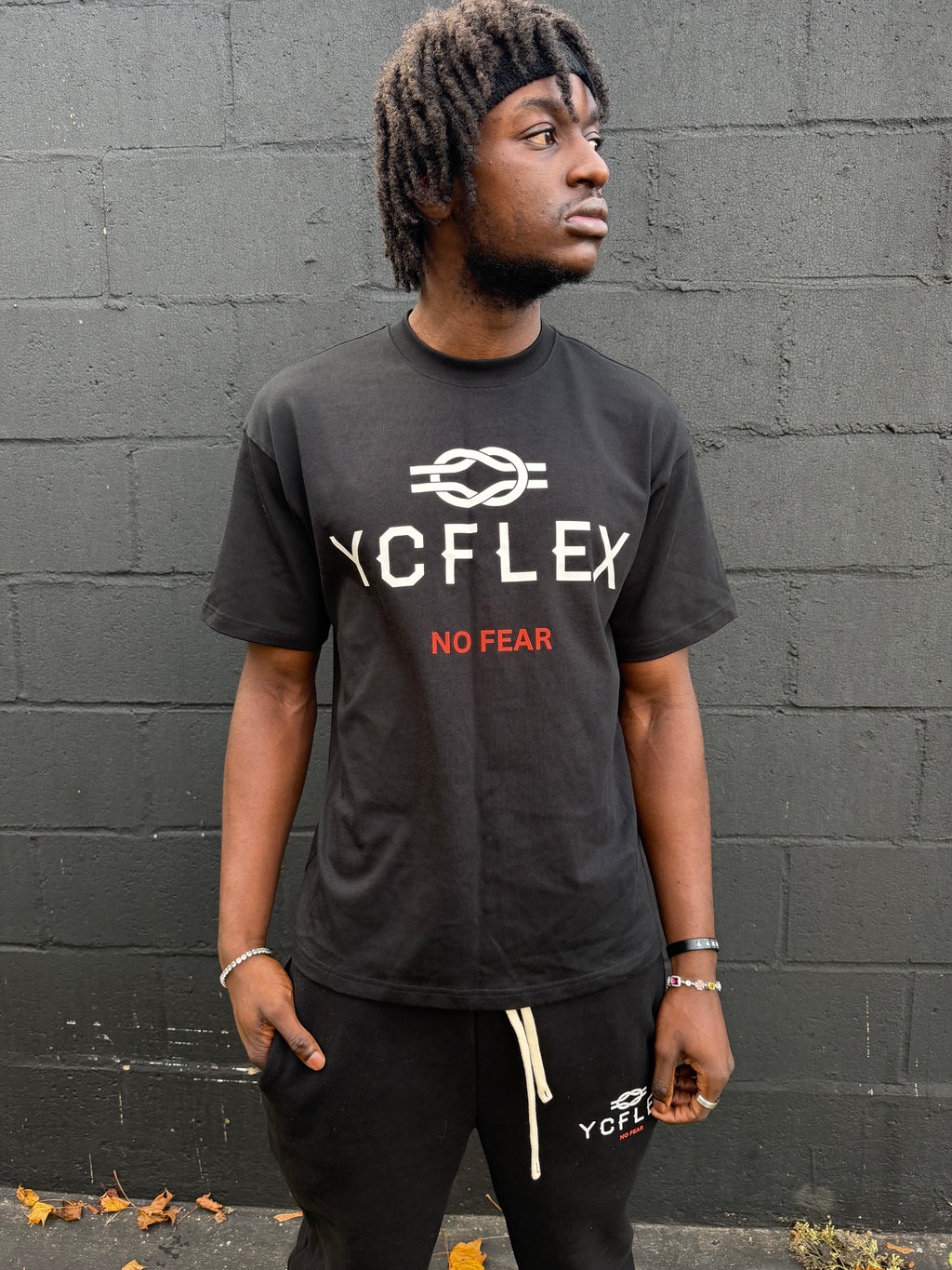 YCFLEX HEAVYWEIGHT NO FEAR T-SHIRT UNISEX