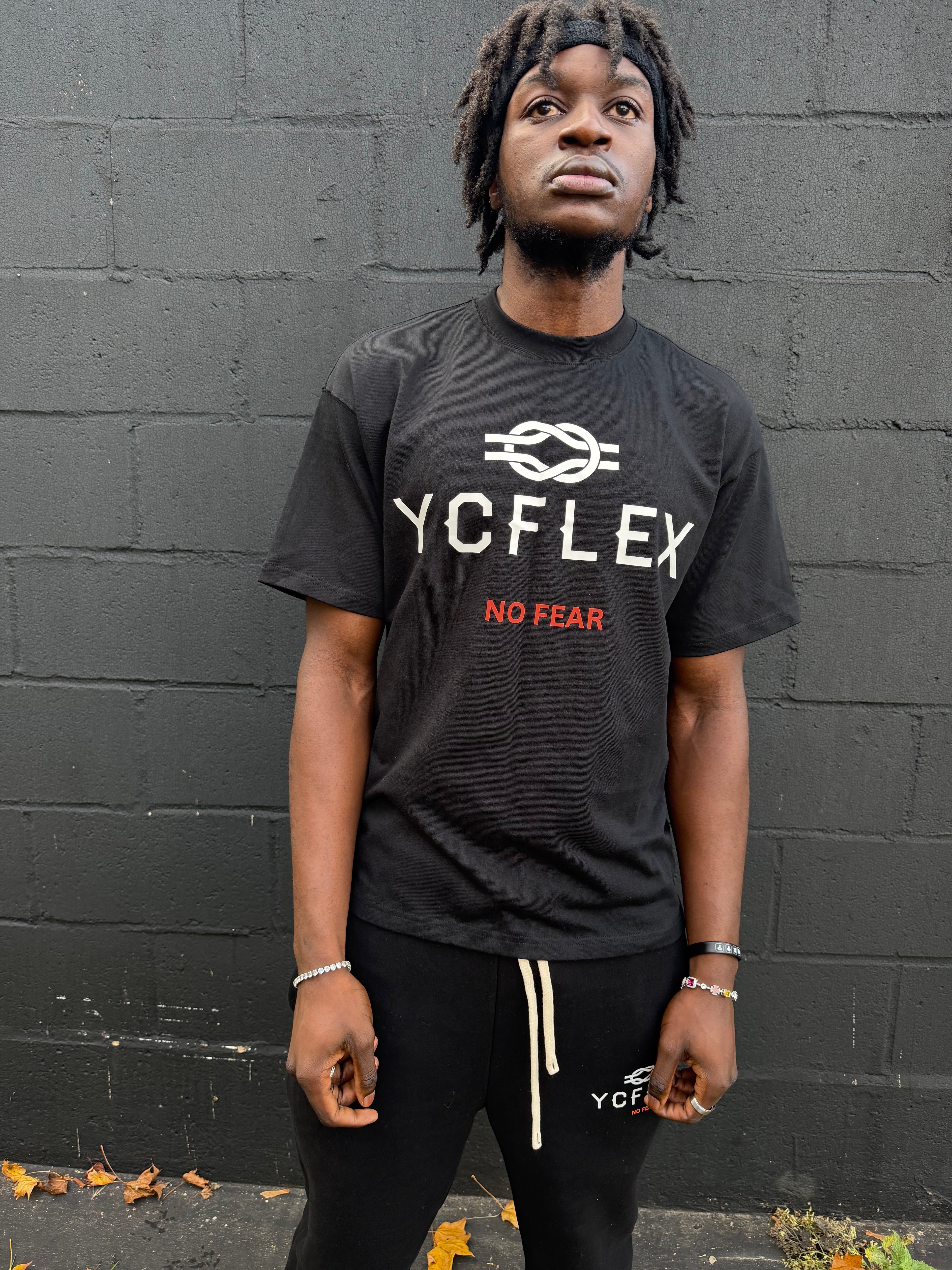 YCFLEX HEAVYWEIGHT NO FEAR T-SHIRT UNISEX