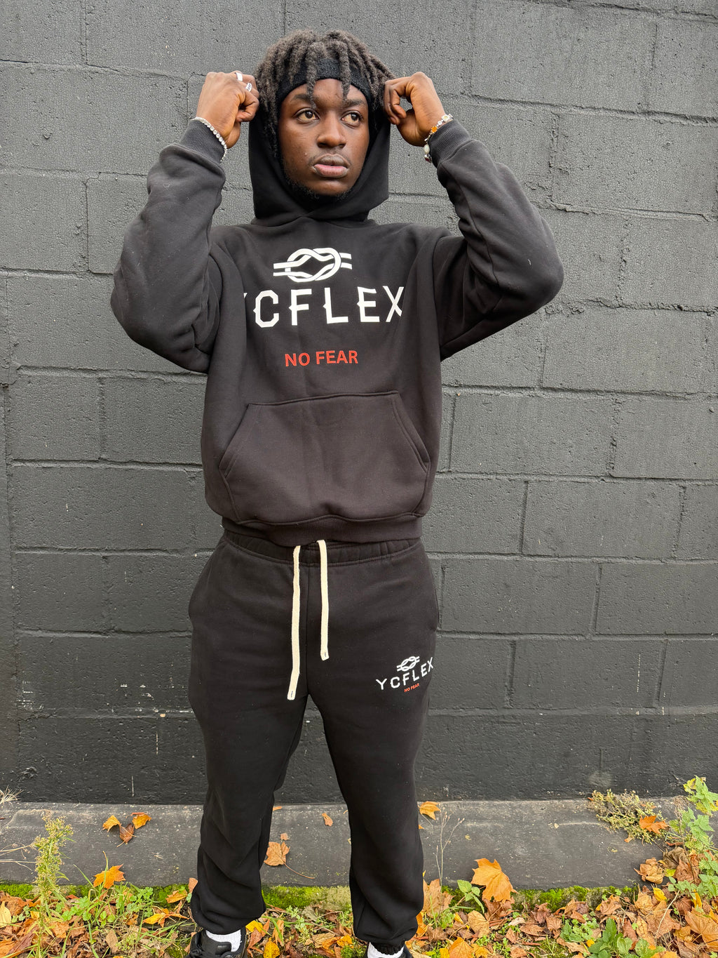 YCFLEX HEAVYWEIGHT NO FEAR TRACKSUIT UNISEX