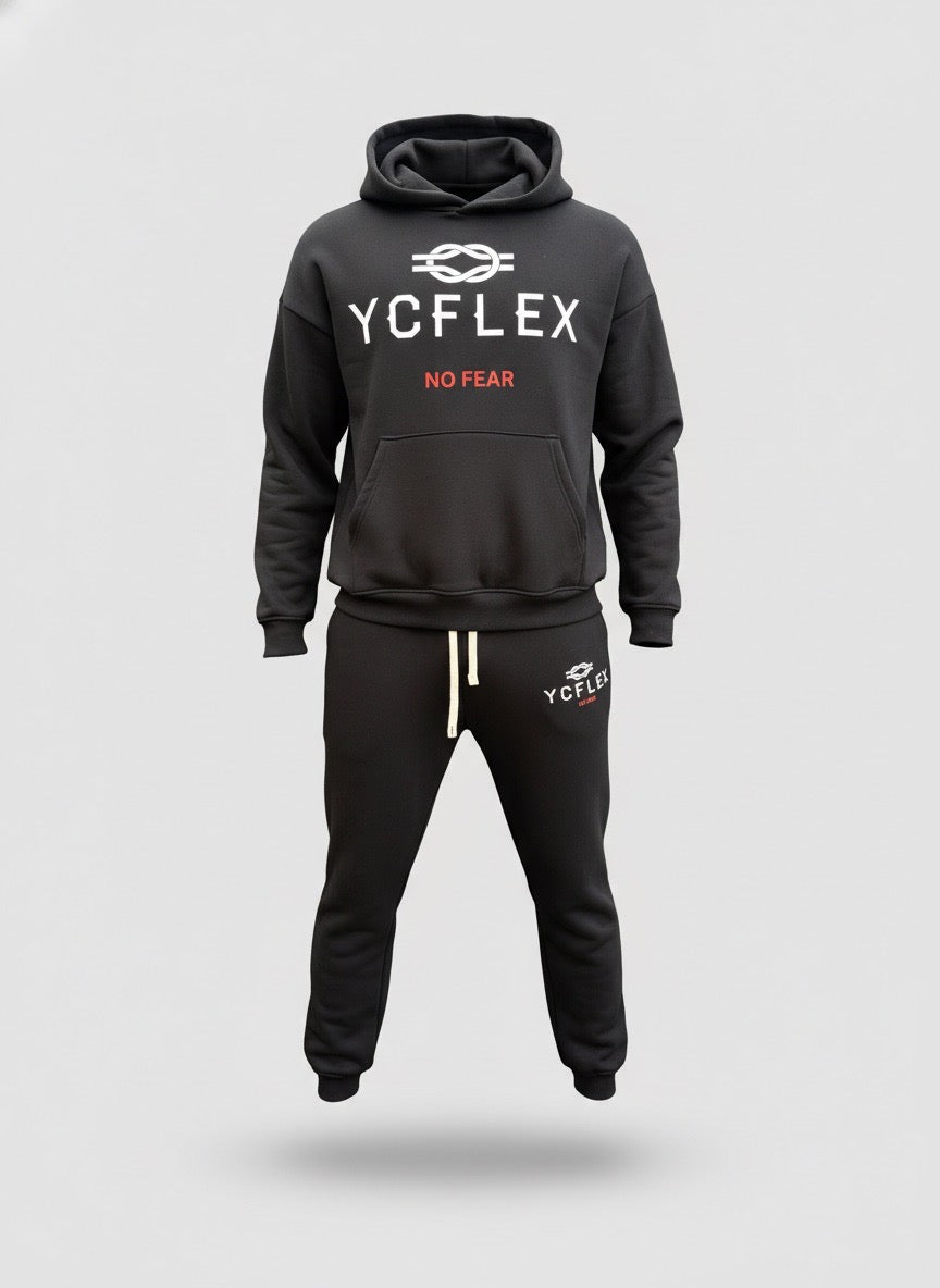 YCFLEX HEAVYWEIGHT NO FEAR TRACKSUIT UNISEX
