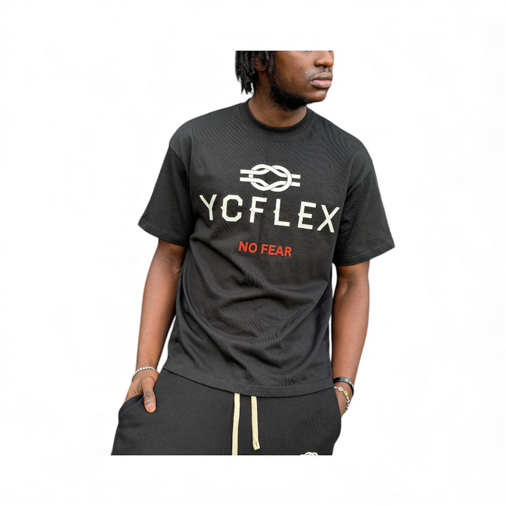 YCFLEX HEAVYWEIGHT NO FEAR T-SHIRT UNISEX